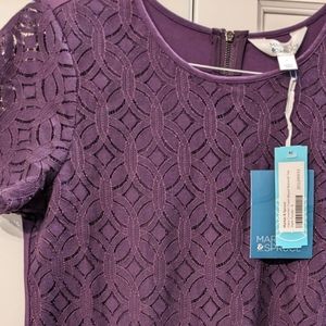 Market and Spruce NWT purple top